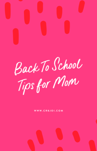 Back-to-School Survival Tips for Mom