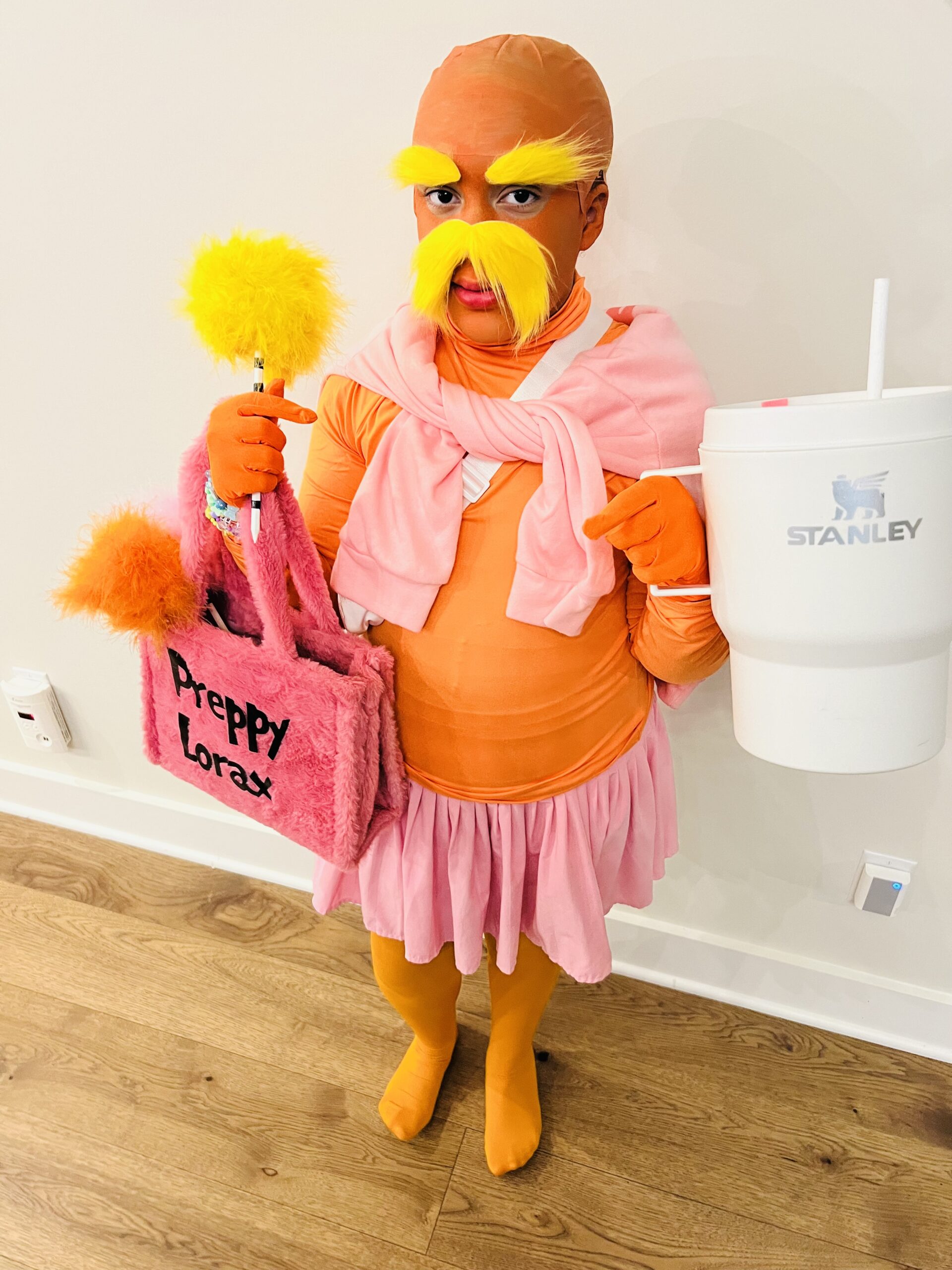 DIY Preppy Lorax Costume